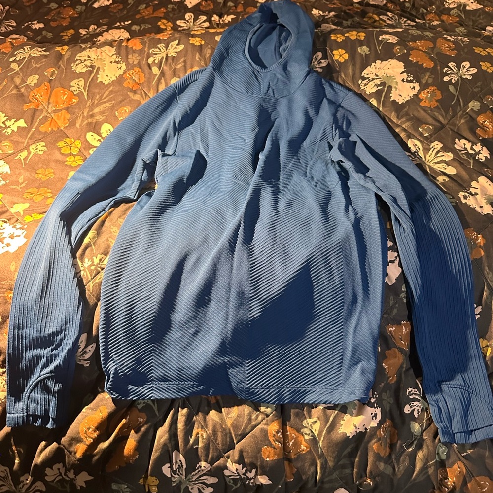 Women's Athleta Flurry Scuba Hoodie Long Sleeve Top M